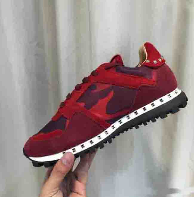 Wholesale Hot shoes Fashion Stud Camouflage Sneakers Shoes Footwear Mens Women Flats Luxury Designer Rockrunner Trainers Casual Shoes
Wholesale Hot shoes Fashion Stud Camouflage Sneakers Shoes Footwear Mens Women Flats Luxury Designer Rockrunner Trainers Casual Shoes