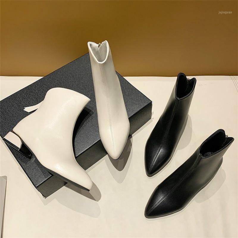 2021 Hot sale fashion Women Boots Winter Zipper Retro Leather Shoes Pointed Toe Thick Heel Ankle Boots Plus Size Low Heels Shoes1, Creamy-white
2021 Hot sale fashion Women Boots Winter Zipper Retro Leather Shoes Pointed Toe Thick Heel Ankle Boots Plus Size Low Heels Shoes1, Creamy-white