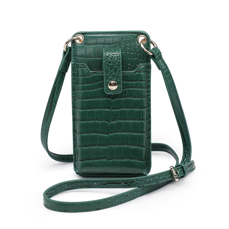 HBP Crocodile pattern Fashion wallet with Universal mobile phone case PU leather Hasp wallet flip anti-fall protective cover
