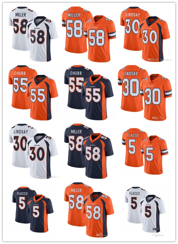 Denver Broncos Men's Women's Youth 5 Joe Flacco 30 Phillip Lindsay 58 Von Miller city Nfl Bradley Chubb Football Jerseys, Black;red
Denver Broncos Men's Women's Youth 5 Joe Flacco 30 Phillip Lindsay 58 Von Miller city Nfl Bradley Chubb Football Jerseys, Black;red