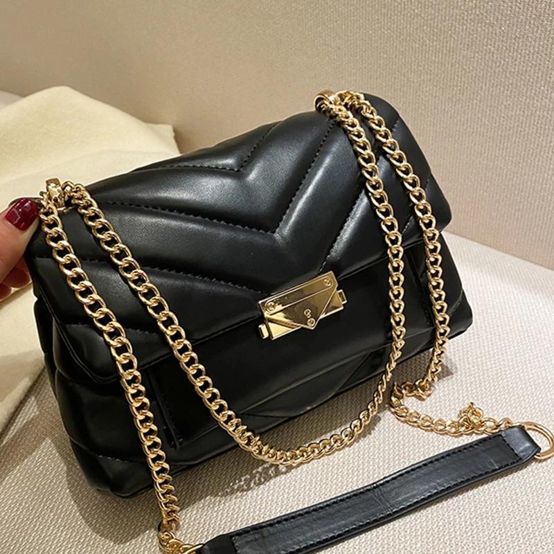Designer Chain Women Shoulder Crossbody Bags 2021 New Soft Leather Ladies Messenger Bags Casual Totes Female Purses, White
Designer Chain Women Shoulder Crossbody Bags 2021 New Soft Leather Ladies Messenger Bags Casual Totes Female Purses, White