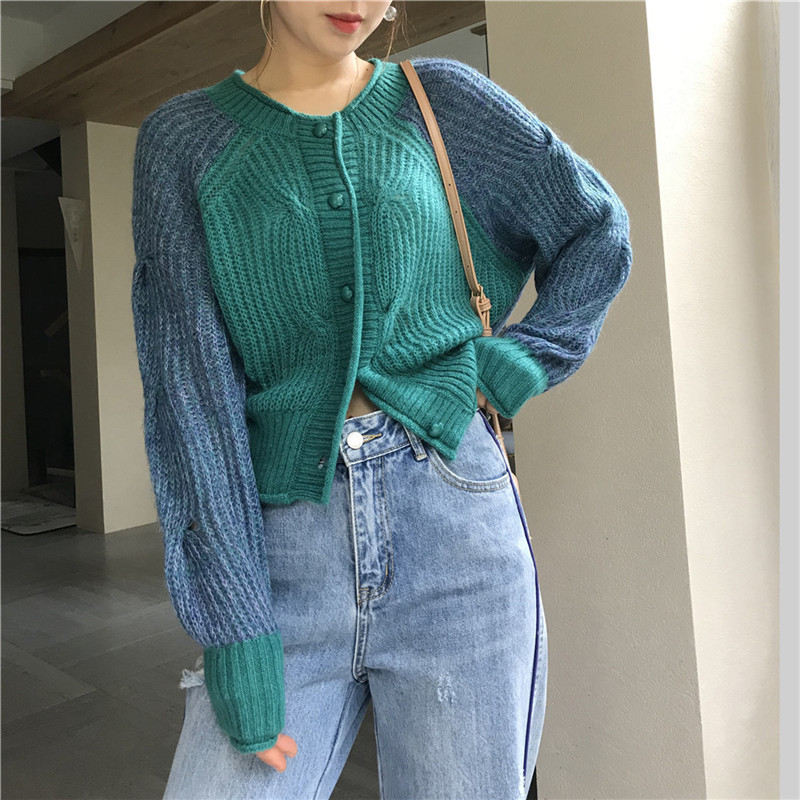 2021 Artisanal Sweater Women Mohair Fall New Vintage Colorblock Thin Pink Cardigans Crew Twins Mesh Tops Long Sleeve Batwing TYGO, Purple
2021 Artisanal Sweater Women Mohair Fall New Vintage Colorblock Thin Pink Cardigans Crew Twins Mesh Tops Long Sleeve Batwing TYGO, Purple
