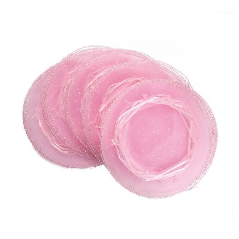 100Pcs 26cm Round Drawstring Organza Jewelry Candy Pouch Christmas Wedding Party Favor Gift Packaging Bags (Pink)1
100Pcs 26cm Round Drawstring Organza Jewelry Candy Pouch Christmas Wedding Party Favor Gift Packaging Bags (Pink)1