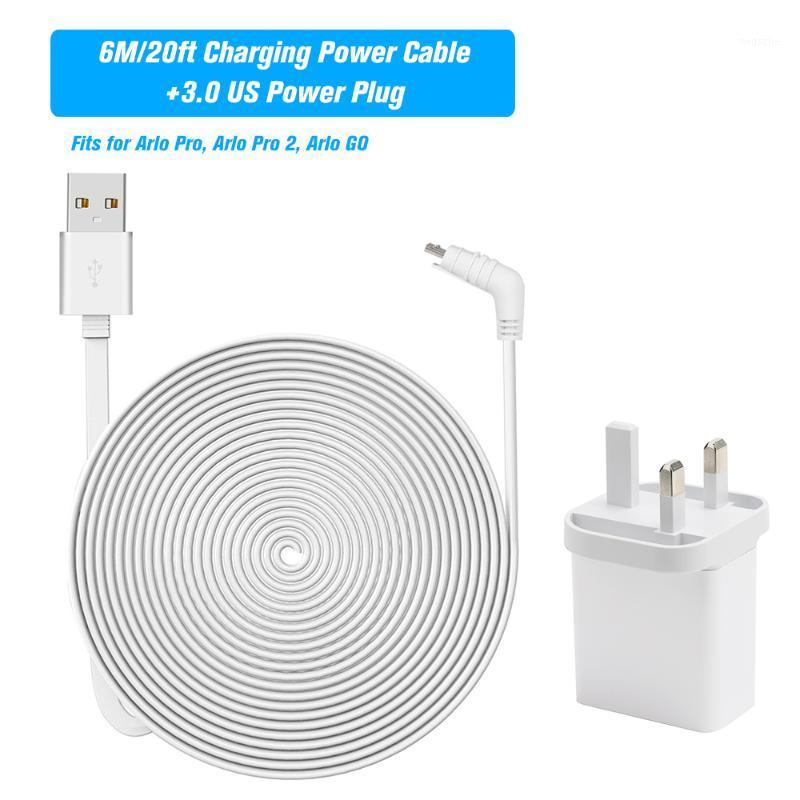 6M/20ft for Arlo Pro Arlo GO Weatherproof Flat Cable Aluminium Alloy Micro USB Cable Charging Power Cord with Plug1
6M/20ft for Arlo Pro Arlo GO Weatherproof Flat Cable Aluminium Alloy Micro USB Cable Charging Power Cord with Plug1
