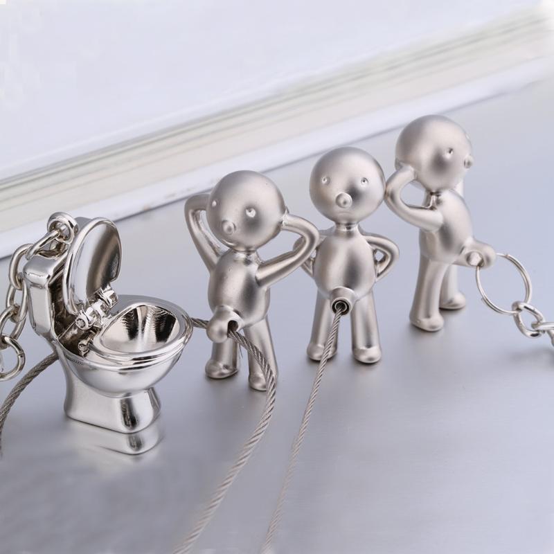 Closestool Car Key Chain Funny Matal Pee Boy Toilet Keychain CPAM Key Ring Surprise Spoof Gift Children Boyfriend
Closestool Car Key Chain Funny Matal Pee Boy Toilet Keychain CPAM Key Ring Surprise Spoof Gift Children Boyfriend