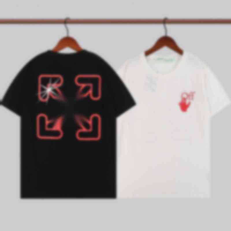 Off Letter Red Arrow Print Short Sleeve T-shirt Ow White Men and Women Lovers Loose Bottomed Shirt Half
Off Letter Red Arrow Print Short Sleeve T-shirt Ow White Men and Women Lovers Loose Bottomed Shirt Half