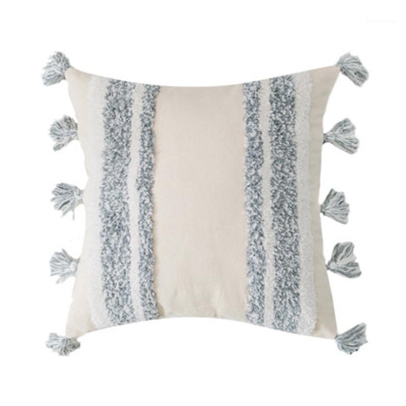 Hand-Embroidered Tufted Pillow Nordic Geometric Tassel Cushion Pillowcase Pillow Case1, White
Hand-Embroidered Tufted Pillow Nordic Geometric Tassel Cushion Pillowcase Pillow Case1, White