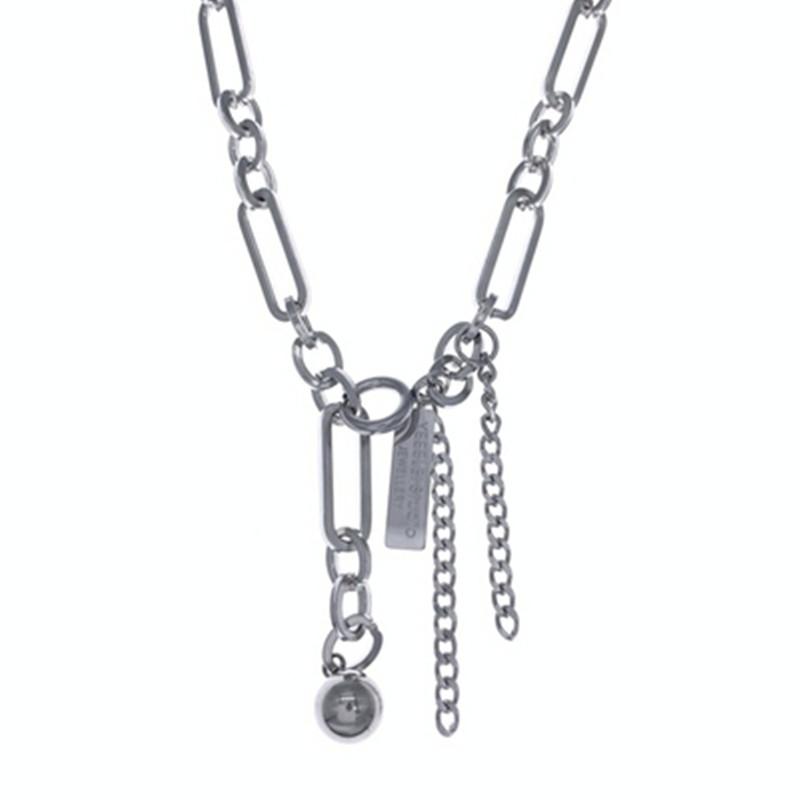 YEEELEI Titanium Steel Medium Nature Stitching Necklace Men and Women Street Length Adjustable Hip Hop Style Ins Trendy Cool
YEEELEI Titanium Steel Medium Nature Stitching Necklace Men and Women Street Length Adjustable Hip Hop Style Ins Trendy Cool