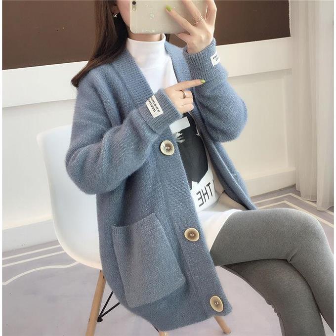 2021 New Cashmere Women Sweater Autumn Winter V-neck Single Breasted Warm Clothes Pull Femme Hiver Casual Loose Cardigan 891p, Beige
2021 New Cashmere Women Sweater Autumn Winter V-neck Single Breasted Warm Clothes Pull Femme Hiver Casual Loose Cardigan 891p, Beige