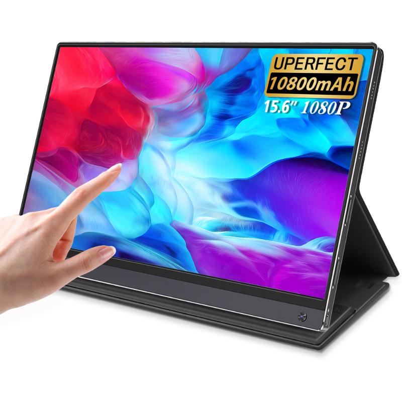 UPERFECT Rechargerable Portable Monitor Touchscreen Upgraded 15.6 Inch IPS HDR 1080P FHD USB C Display Built-in 10800mAh Battery
UPERFECT Rechargerable Portable Monitor Touchscreen Upgraded 15.6 Inch IPS HDR 1080P FHD USB C Display Built-in 10800mAh Battery