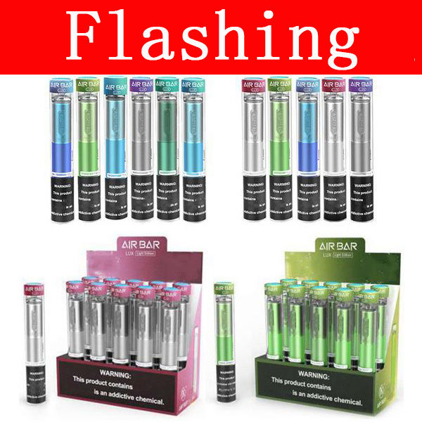 Air Bar Lux Flashing Disposable Vape pens Pods Device Airbar 650mAh Battery 1000 puffs puff bar disposable vape pens disposable -001
Air Bar Lux Flashing Disposable Vape pens Pods Device Airbar 650mAh Battery 1000 puffs puff bar disposable vape pens disposable -001