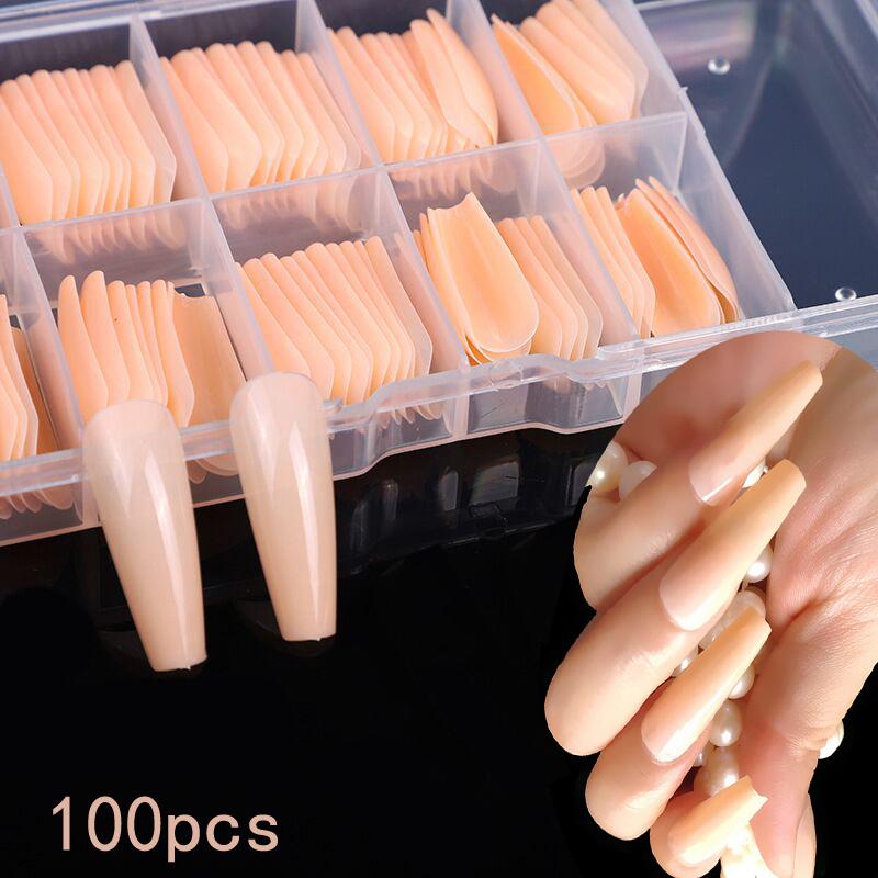 100pcs /box false nails Solid Color Acrylic Shiny Holiday Nails Ballerina Simple Fake Press on Manicure fashionable, Hs3402meat pink
100pcs /box false nails Solid Color Acrylic Shiny Holiday Nails Ballerina Simple Fake Press on Manicure fashionable, Hs3402meat pink