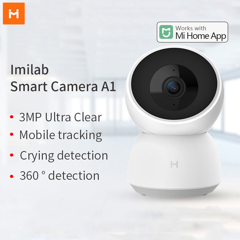 IMILab Smart Camera A1 1296P HD Smart Two-way Voice Webcam 360° Video Camera Baby Security Monitor work for Mi home
IMILab Smart Camera A1 1296P HD Smart Two-way Voice Webcam 360° Video Camera Baby Security Monitor work for Mi home