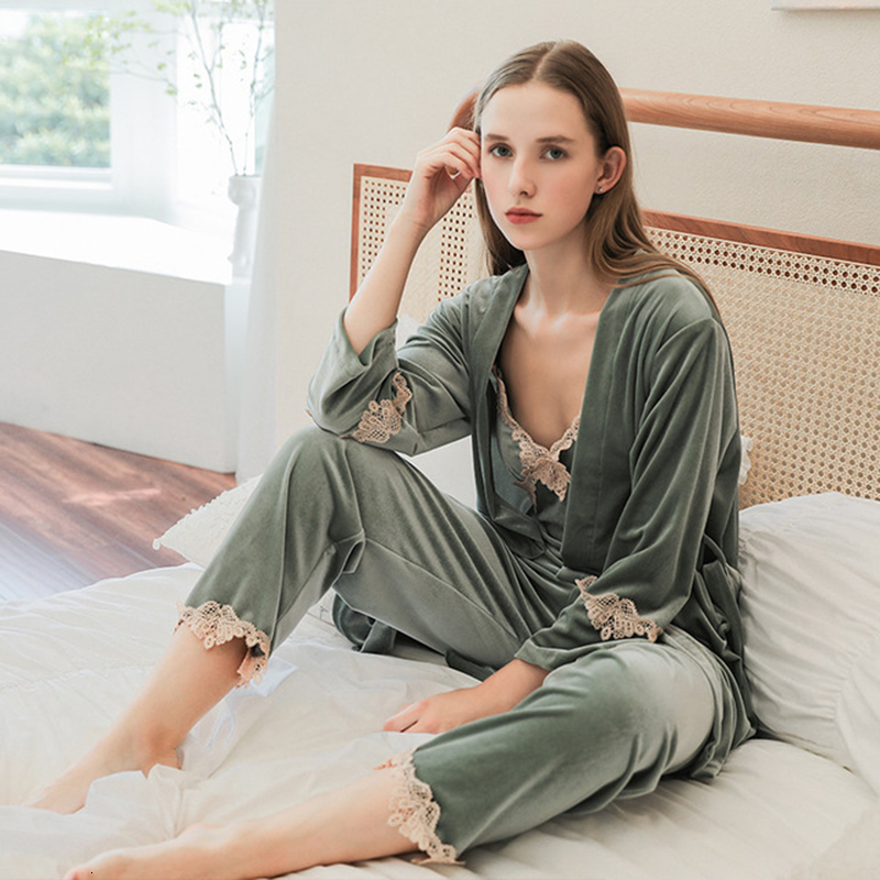 2021 New Autumn Golden Veet Shirts for Women of the Vintage Solid Woman Pajamas Define Casual Loose Bulk Homewear Lvw9, Green
2021 New Autumn Golden Veet Shirts for Women of the Vintage Solid Woman Pajamas Define Casual Loose Bulk Homewear Lvw9, Green