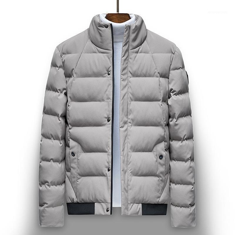 Winter Korean-Style Mens Coat Short Stand Collar Cotton-Padded Clothes Slim Fit Warm Jacket Thick Down1, Gray
Winter Korean-Style Mens Coat Short Stand Collar Cotton-Padded Clothes Slim Fit Warm Jacket Thick Down1, Gray