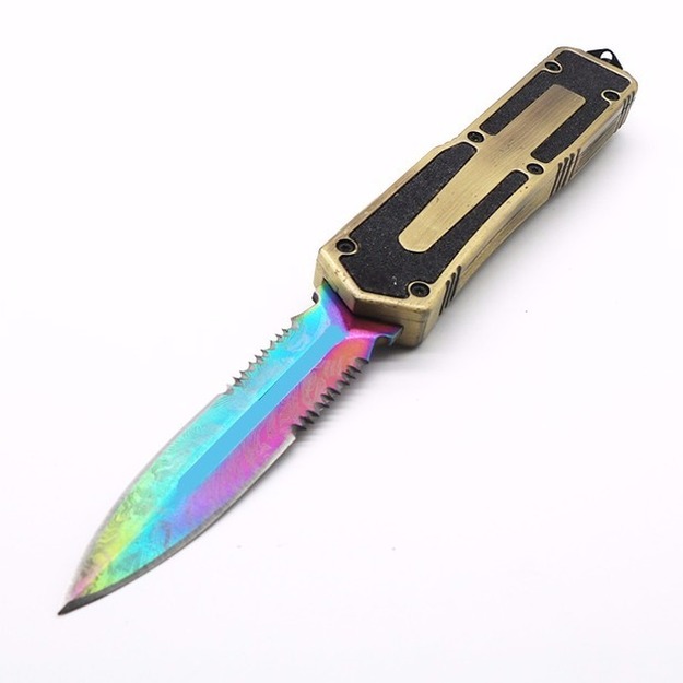 Scarab Gold automatic auto Double Action Tactical Self Defense Folding Edc Fishing Camping Knife Hunting Knives Xmas Gift
Scarab Gold automatic auto Double Action Tactical Self Defense Folding Edc Fishing Camping Knife Hunting Knives Xmas Gift