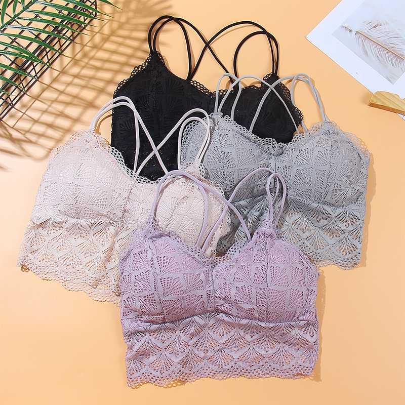 CMENIN Sexy Women Bra Underwear Cotton Lady Strap Bras Tops Tube Chest Wrap Bandeau Tops Lingerie Solid Tanks lady B0156, Black
CMENIN Sexy Women Bra Underwear Cotton Lady Strap Bras Tops Tube Chest Wrap Bandeau Tops Lingerie Solid Tanks lady B0156, Black