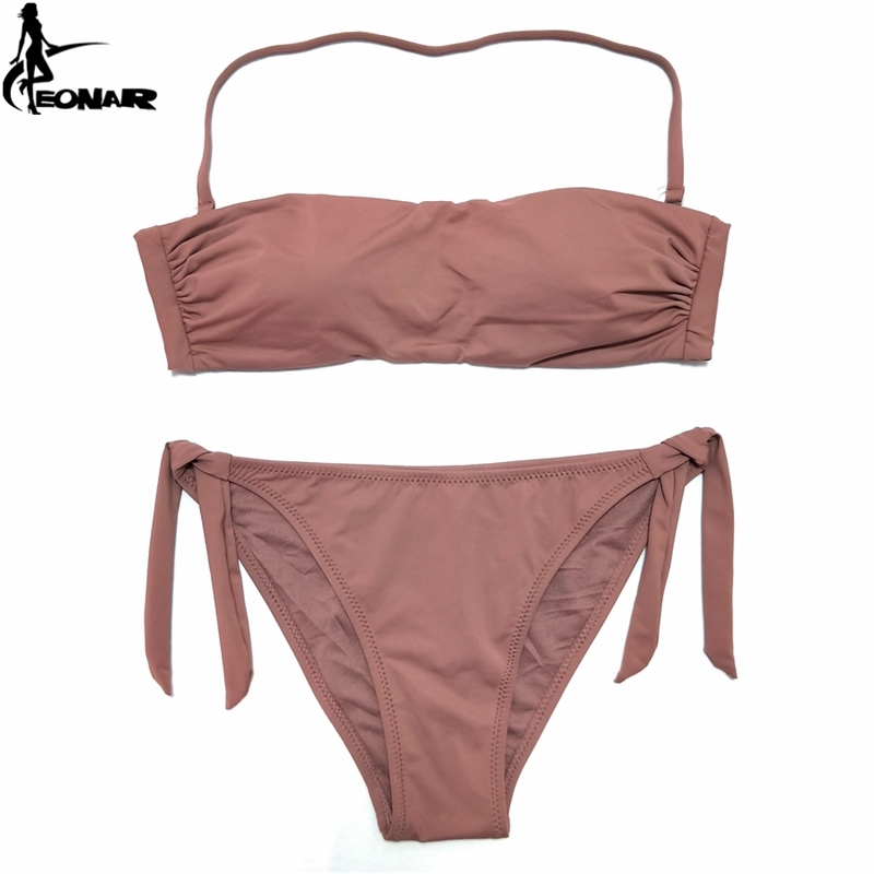 EONAR Bandeau Bikinis Women Swimsuit Push Up Brazilian Bikini Set Swimwear Female Bathing Suits Maillot De Bain Swimming Y200319, Blue
EONAR Bandeau Bikinis Women Swimsuit Push Up Brazilian Bikini Set Swimwear Female Bathing Suits Maillot De Bain Swimming Y200319, Blue