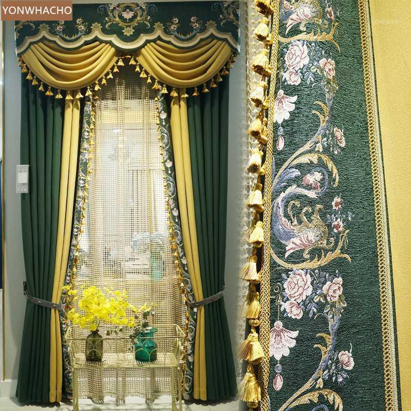 Custom curtains elegant luxury American simple dark green stitching cotton linen cloth blackout curtain tulle valance drape B8031, Tulle sheer
Custom curtains elegant luxury American simple dark green stitching cotton linen cloth blackout curtain tulle valance drape B8031, Tulle sheer