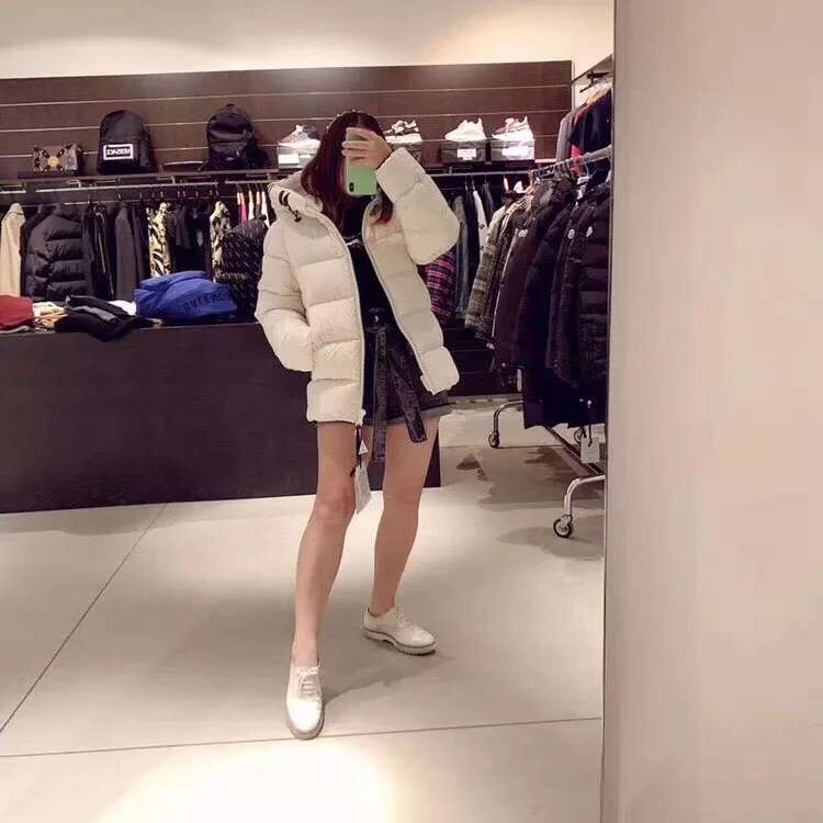 New Unisex Winter Down Jacket Hooded Letter Printing Warm And Stylish Coat Men And Women Winter Down Jackets 201023