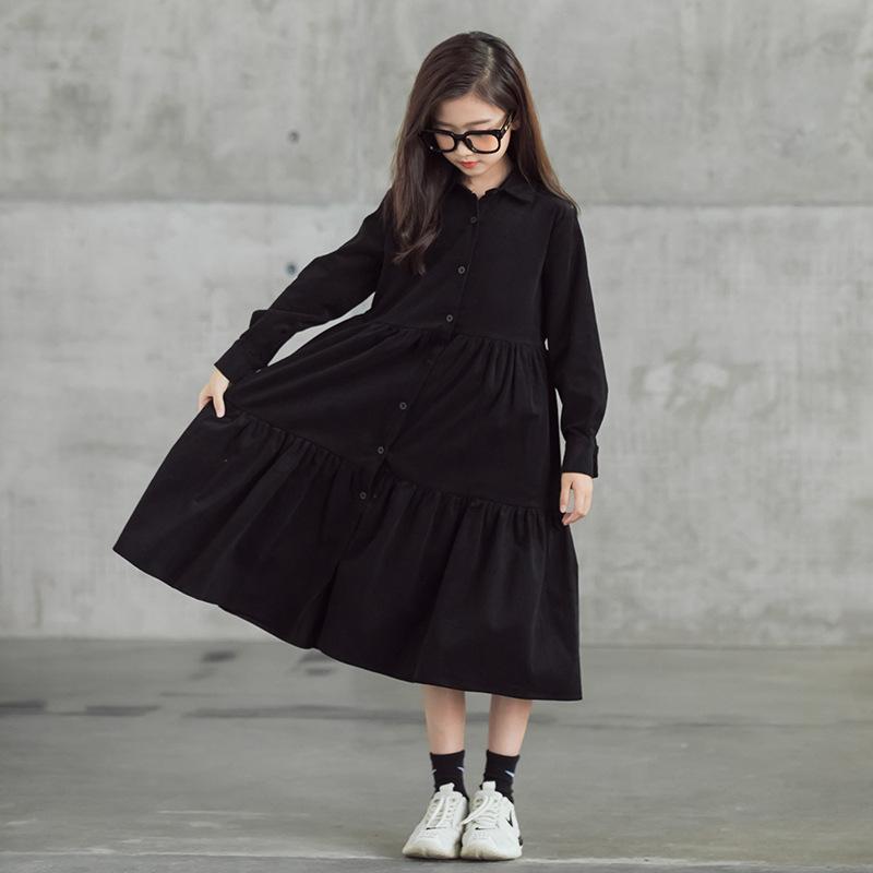 Corduroy Teen Girls Cotton Casual Dress 2020 Autumn Mother and Daughter Clothes Kids Girls Long Style Dresses Cake Dress, #1043, Black
Corduroy Teen Girls Cotton Casual Dress 2020 Autumn Mother and Daughter Clothes Kids Girls Long Style Dresses Cake Dress, #1043, Black