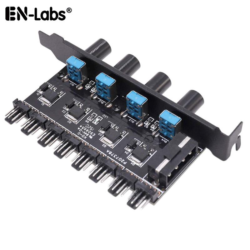 PCI Fan Speed Controller,12V Molex 4pin or SATA Powered 6 8 Fan Hub,PWM 4 pin CPU Radiator 3pin Case Cooler Temperature Control
PCI Fan Speed Controller,12V Molex 4pin or SATA Powered 6 8 Fan Hub,PWM 4 pin CPU Radiator 3pin Case Cooler Temperature Control