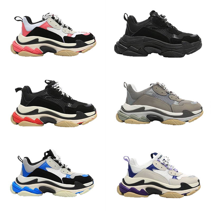 fashion retros triple s mens womens casual shoes vintage dad platform balencaiga shoe women fats men trainers sneakers от DHgate WW