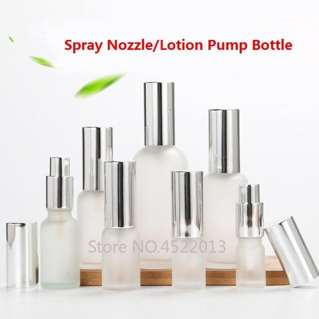 5/10/15/20/30/50/100ml Empty Frosted Transparent Cosmetic Emulsion/Lotion Pump Glass Bottle,Matte Clear Beauty Perfume SprayVial1
5/10/15/20/30/50/100ml Empty Frosted Transparent Cosmetic Emulsion/Lotion Pump Glass Bottle,Matte Clear Beauty Perfume SprayVial1