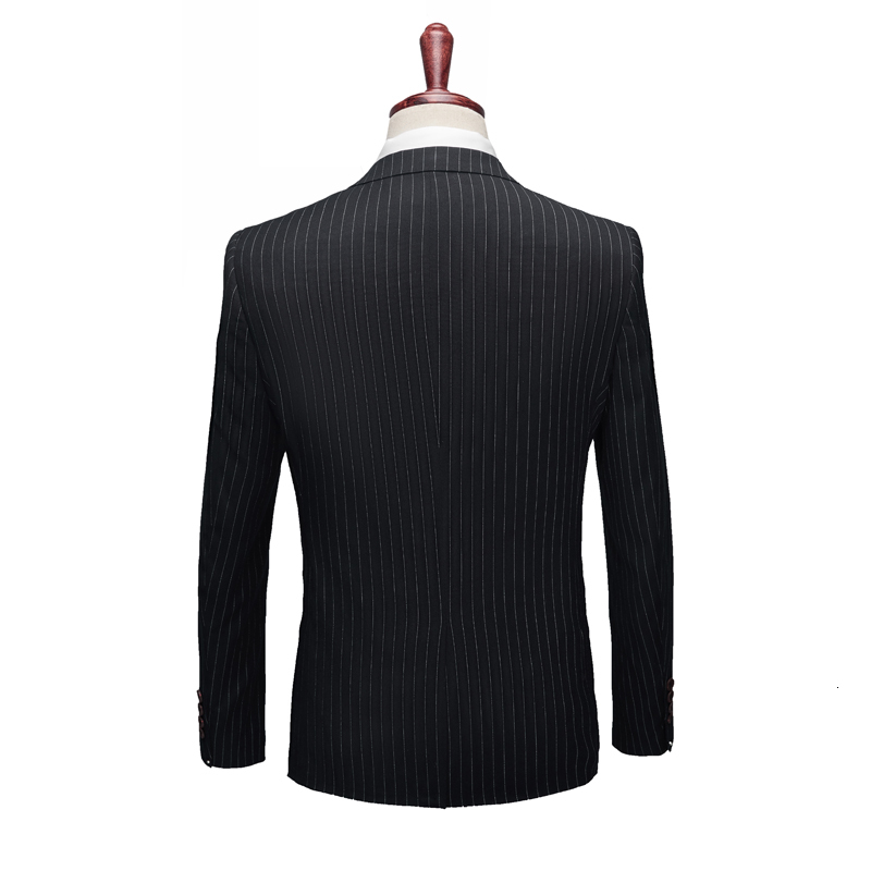 2021 (jacket Vest Pants) New Formal Business Classic Men's Working Suits Thin Black Striped Suit S-3xl TY8I
2021 (jacket Vest Pants) New Formal Business Classic Men's Working Suits Thin Black Striped Suit S-3xl TY8I
