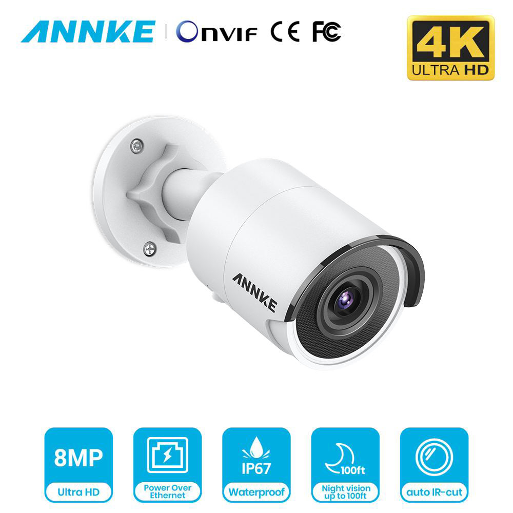 1PC Ultra HD 8MP POE Camera 4K Outdoor Indoor Weatherproof Security Network BulletNight Vision Email Alert CCTV Camera
1PC Ultra HD 8MP POE Camera 4K Outdoor Indoor Weatherproof Security Network BulletNight Vision Email Alert CCTV Camera