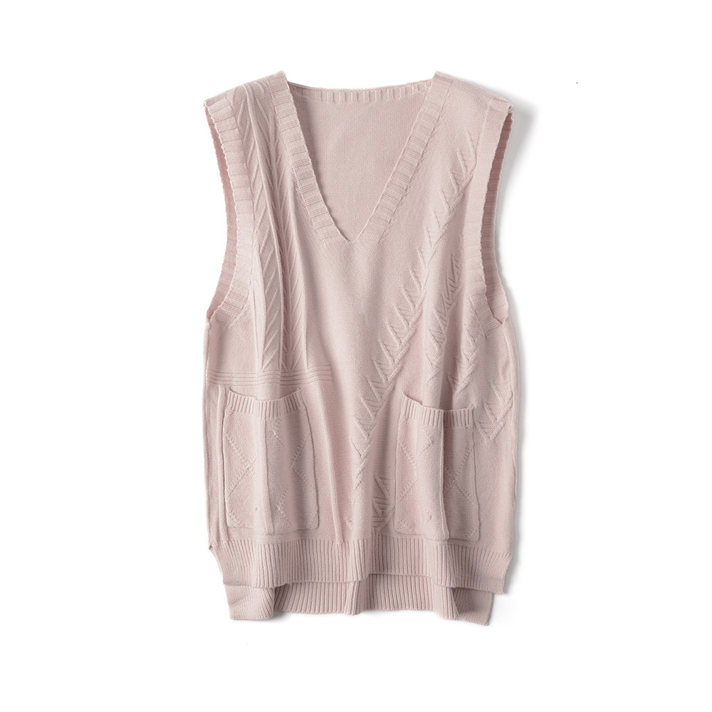 2021 New Twist Casual Autumn Winter Basic Short Vest V-neck Sleeveless Crop Sweater Pullovers Women Loose Pullover Female Oqzz, Lake blue
2021 New Twist Casual Autumn Winter Basic Short Vest V-neck Sleeveless Crop Sweater Pullovers Women Loose Pullover Female Oqzz, Lake blue