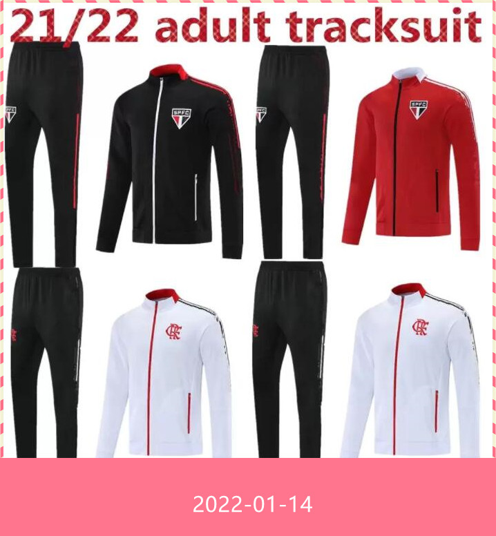 21 22 adult kit Long sleeves soccer jersey Sao Paulo jacket uniforms tracksuits 2021 2022 train football coat training suit 999, Black
21 22 adult kit Long sleeves soccer jersey Sao Paulo jacket uniforms tracksuits 2021 2022 train football coat training suit 999, Black