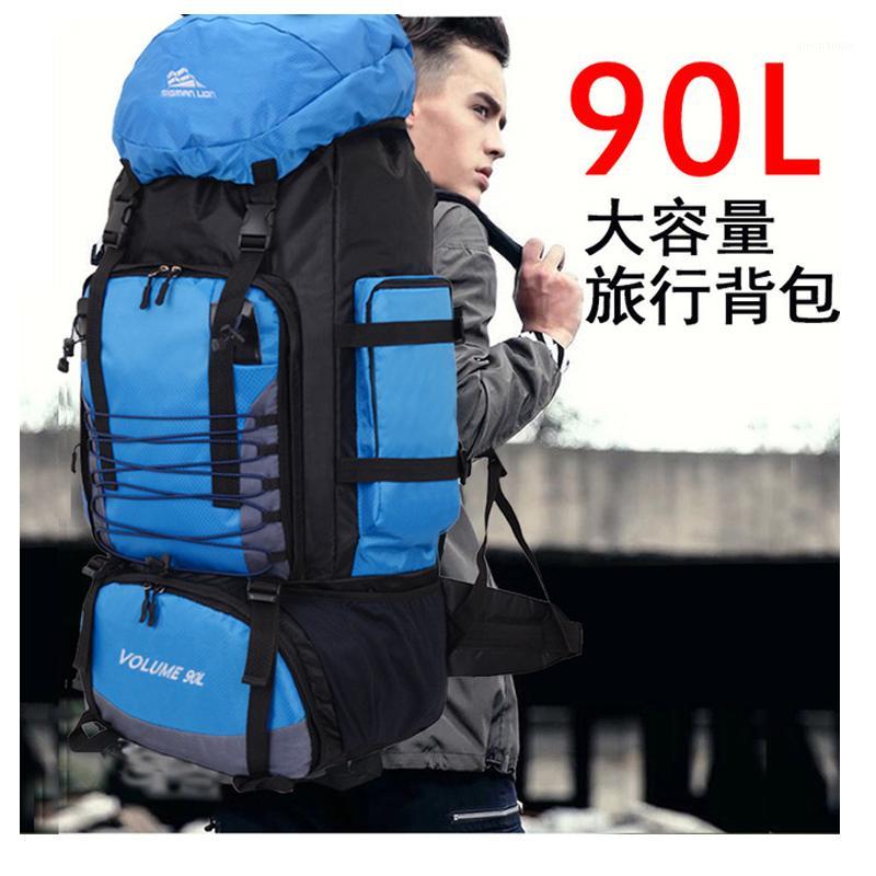 Professional climbing bag Outdoor Camping Backpack high capacity leisure fashion backpack 90L hiking mountaineering packbag1, Black
Professional climbing bag Outdoor Camping Backpack high capacity leisure fashion backpack 90L hiking mountaineering packbag1, Black