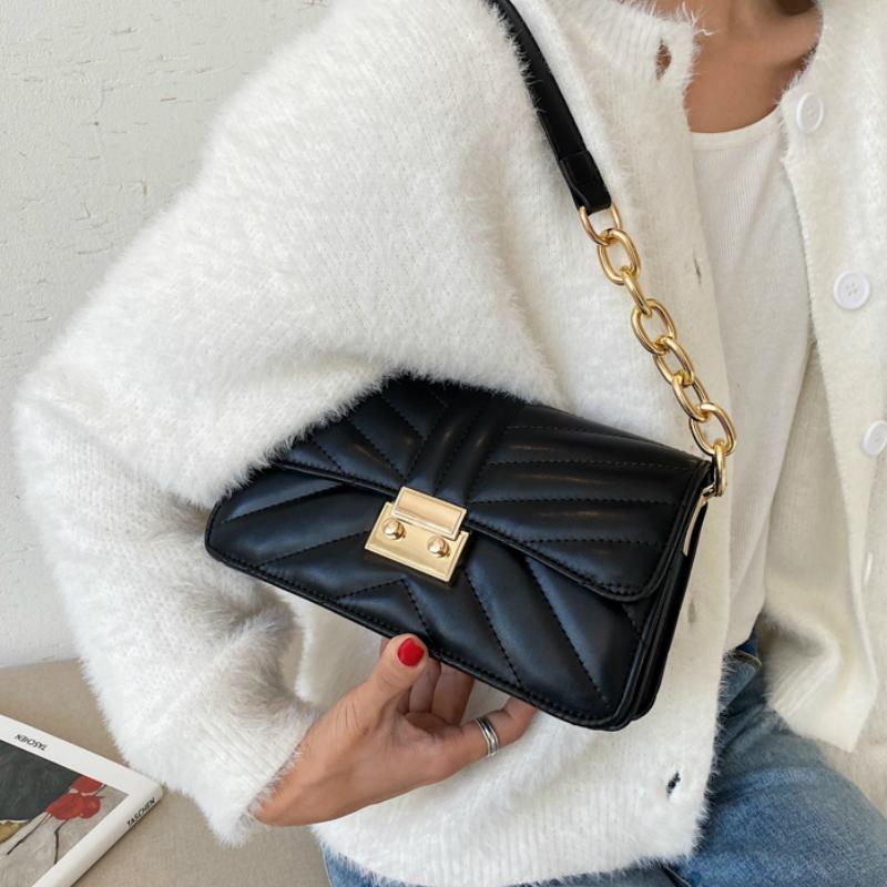 Bags Pattern Baguette Fashion Crocodile Mini Pu Leather Shoulder Bags for Women 2021 Chain Design Luxury Hand Bag Female Travel, Black
Bags Pattern Baguette Fashion Crocodile Mini Pu Leather Shoulder Bags for Women 2021 Chain Design Luxury Hand Bag Female Travel, Black