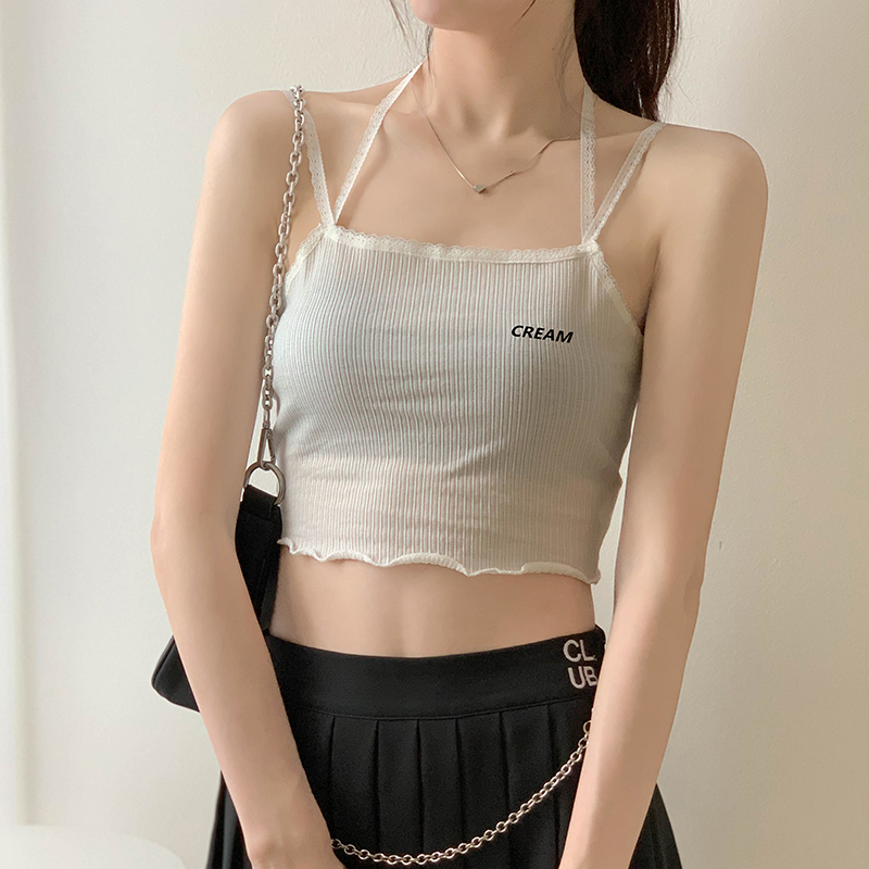 2021 New 4-color Korean sexy women's sweater top female summer sleeveless harvest tops of women (x1466) AON2, Lavender
2021 New 4-color Korean sexy women's sweater top female summer sleeveless harvest tops of women (x1466) AON2, Lavender