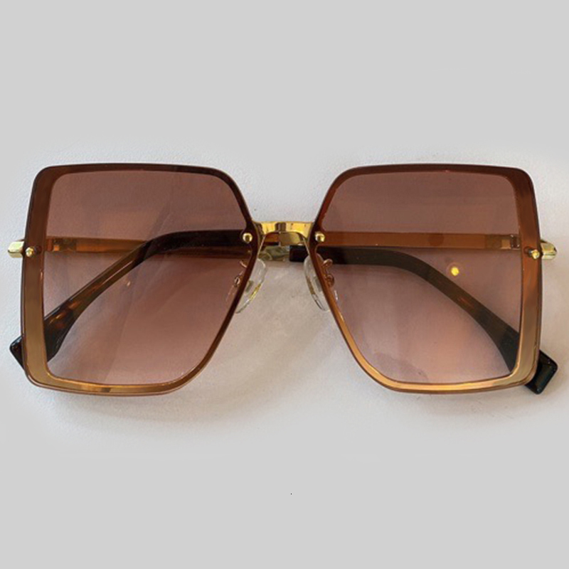 2021 New Rimless Big Sunglasses Women with Brand Mirror Sun Glasses Female Uv400 H04g
2021 New Rimless Big Sunglasses Women with Brand Mirror Sun Glasses Female Uv400 H04g