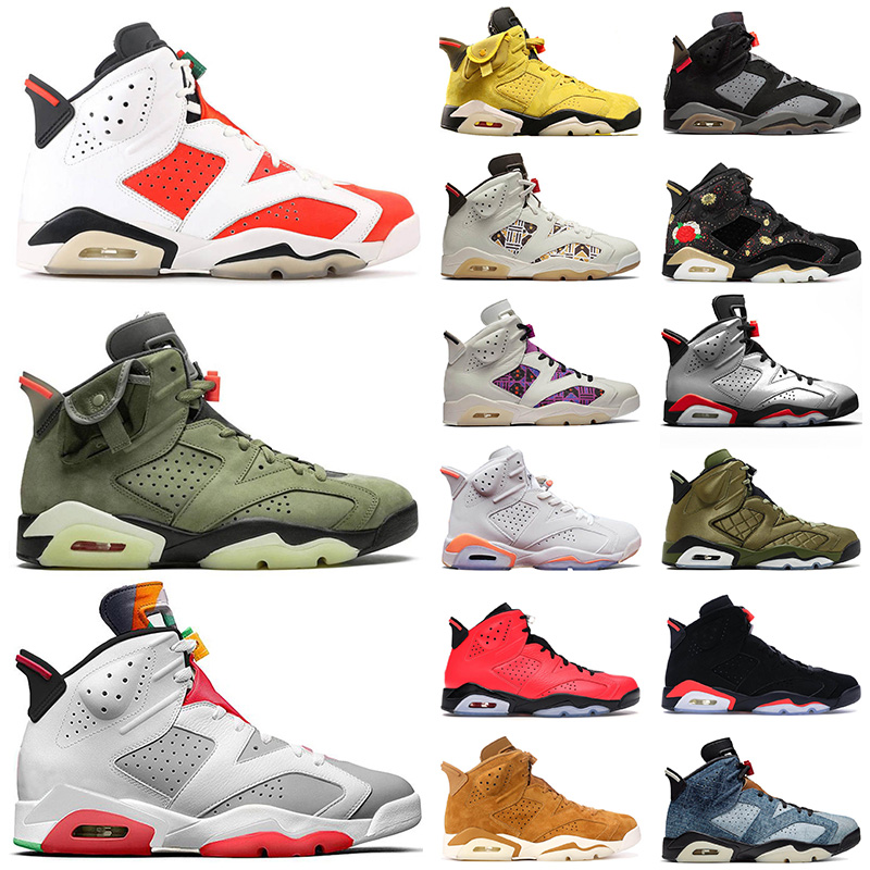 New 2021 Yellow Cactus Jack 6 Vi Sport Blue Jumpman 6s Men Basketball Shoes Washed Denim Champion Trainers Designer Sneakers Size US13, C22
New 2021 Yellow Cactus Jack 6 Vi Sport Blue Jumpman 6s Men Basketball Shoes Washed Denim Champion Trainers Designer Sneakers Size US13, C22