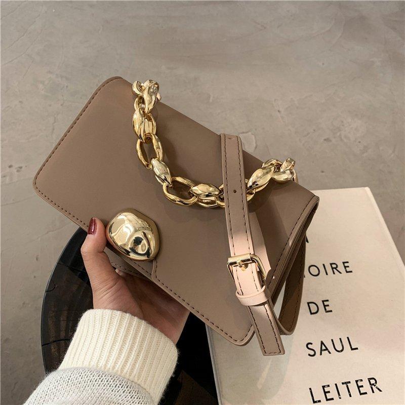 Women Small Handbag Big Buckle Pu Leather Bags For Women 2021 Mini Purse Solid Color Thick Chain Lady Crossbody Messenger Bag, Black shoulder bag
Women Small Handbag Big Buckle Pu Leather Bags For Women 2021 Mini Purse Solid Color Thick Chain Lady Crossbody Messenger Bag, Black shoulder bag