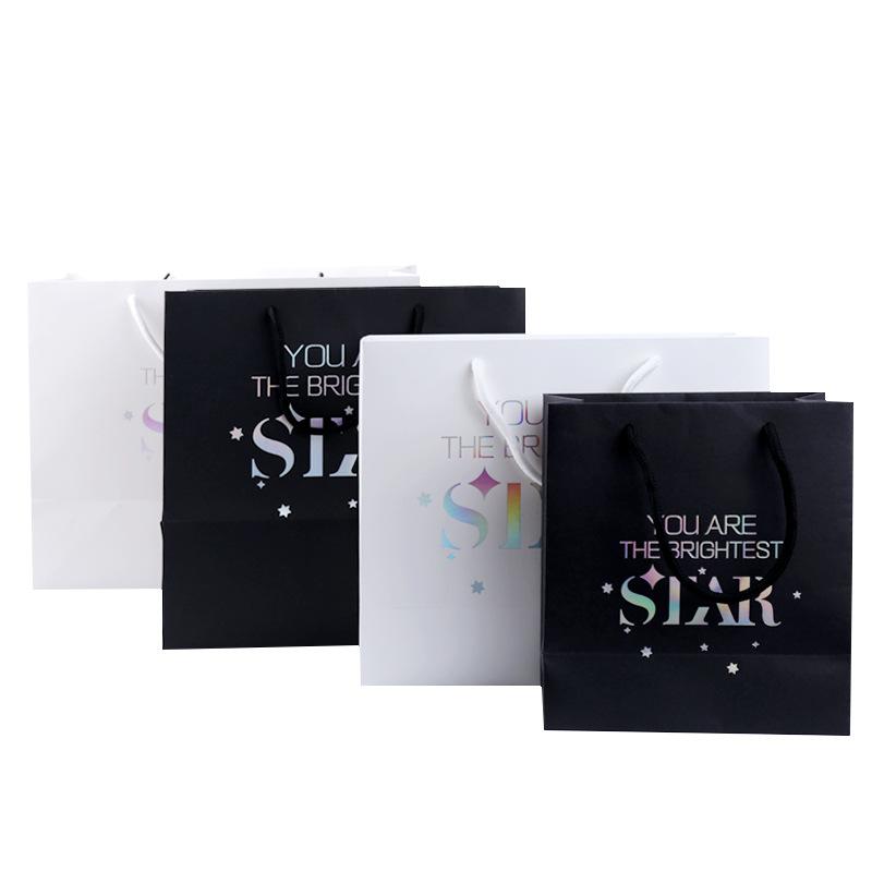 RANO RN1030 10Pcs customized into exquisite starry sky tote bag, gift packaging bag, paper tote clothing hand bag
RANO RN1030 10Pcs customized into exquisite starry sky tote bag, gift packaging bag, paper tote clothing hand bag