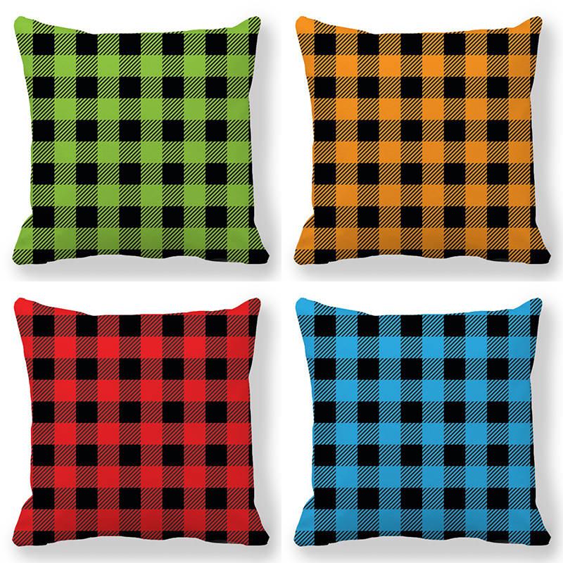 45Cm*45Cm color striped checked pattern Super Soft Throw Cushion Covers Home Decoration Pillowcase for Living Room
45Cm*45Cm color striped checked pattern Super Soft Throw Cushion Covers Home Decoration Pillowcase for Living Room