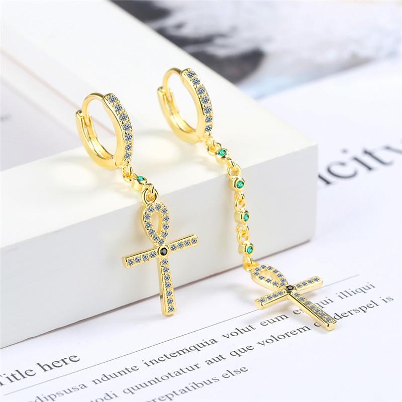 Hoop & Huggie Luxury Female White Crystal Drop Earrings Yellow Gold Silver Color For Women Simple Bridal Cross Wedding
Hoop & Huggie Luxury Female White Crystal Drop Earrings Yellow Gold Silver Color For Women Simple Bridal Cross Wedding