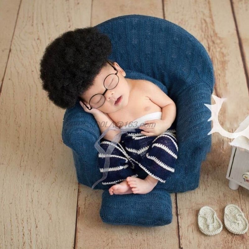 3 Pcs/set Newborn Baby Posing Mini Sofa Arm Chair Pillows Infants Photography Props Poser Photo Accessories LJ201208