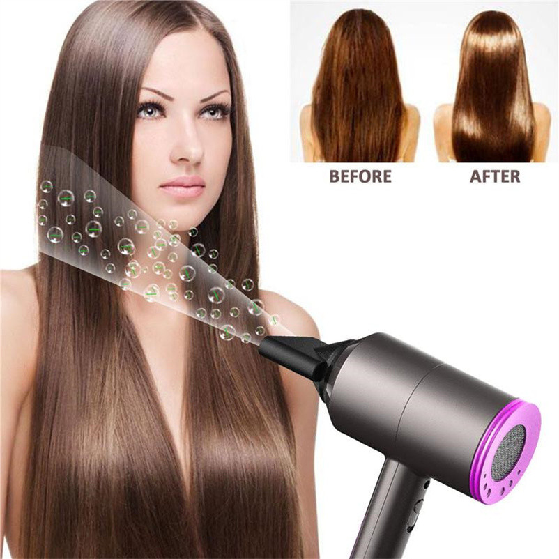 Winter Hair Dryer Negative Lonic Hammer Blower Electric Professional Hot &Cold Wind Hairdryer Temperature Hair Care Blowdryer от DHgate WW