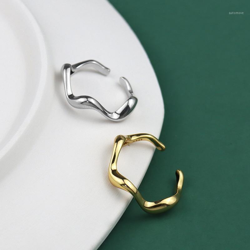 Wave pattern line ring 925 sterling silver new jewelry open geometric ring simple and versatile female jewelry1
Wave pattern line ring 925 sterling silver new jewelry open geometric ring simple and versatile female jewelry1