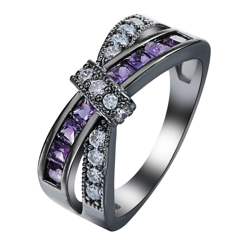 Bowknot Cubic Zircon Black Gun Filled Ring for Women Wedding Jewelry New Sale Elegant Fashion Jewelry Retro Rings For Party
Bowknot Cubic Zircon Black Gun Filled Ring for Women Wedding Jewelry New Sale Elegant Fashion Jewelry Retro Rings For Party