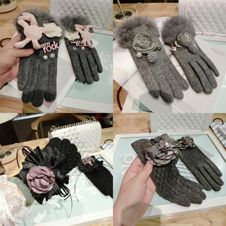 Cashmere Gloves Female Autumn and Winter Cute Cartoon Korean Gloves Fashion Thickening Warm Touch Screen Finger Cycling
Cashmere Gloves Female Autumn and Winter Cute Cartoon Korean Gloves Fashion Thickening Warm Touch Screen Finger Cycling