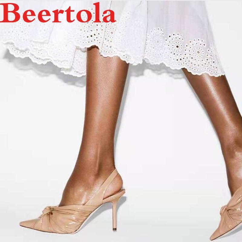 Slingbacks Women's Sandals Pointed Toe Butterfly-knot Elastic Band Dress Shoes Women Runway Catwalk Silver Red Ladies High Heels1, As pic
Slingbacks Women's Sandals Pointed Toe Butterfly-knot Elastic Band Dress Shoes Women Runway Catwalk Silver Red Ladies High Heels1, As pic