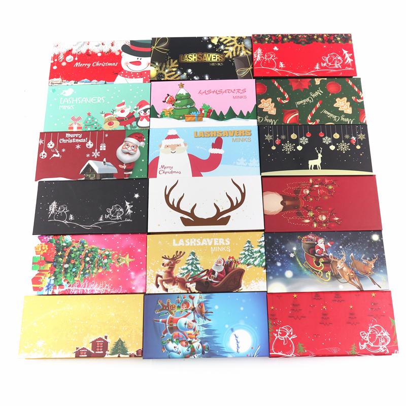 Hot Selling Christmas Magnetic lash box Fast Shipping Christmas Lash Box Hard Magnetic for Long and Regular Mink Eye Lashes
Hot Selling Christmas Magnetic lash box Fast Shipping Christmas Lash Box Hard Magnetic for Long and Regular Mink Eye Lashes