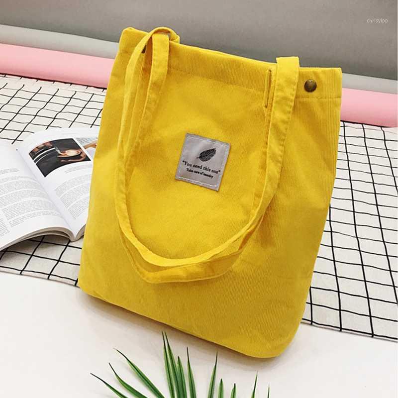 Women Corduroy Canvas Tote Handbag Female Cloth Shoulder Bags Young Ladies Casual Shopping Bag Girls Reusable Folding Bags sac1, Beige
Women Corduroy Canvas Tote Handbag Female Cloth Shoulder Bags Young Ladies Casual Shopping Bag Girls Reusable Folding Bags sac1, Beige