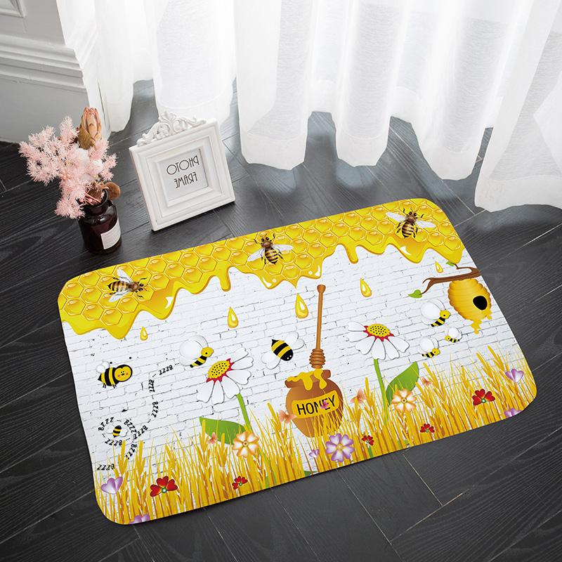 Bathroom floormat doormat waterproof door mats bee pads thick sponge cartoon flannel non-slip
Bathroom floormat doormat waterproof door mats bee pads thick sponge cartoon flannel non-slip